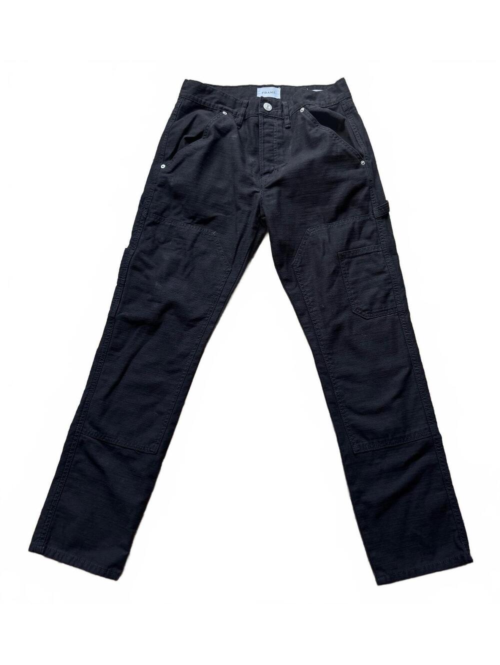 FRAME Le Slouch Black Boyfriend Jeans Size 26
